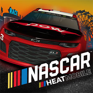 تصویر نسخه جدید و آخر ماشین سواری اندروید مود دیتا NASCAR Heat Mobile