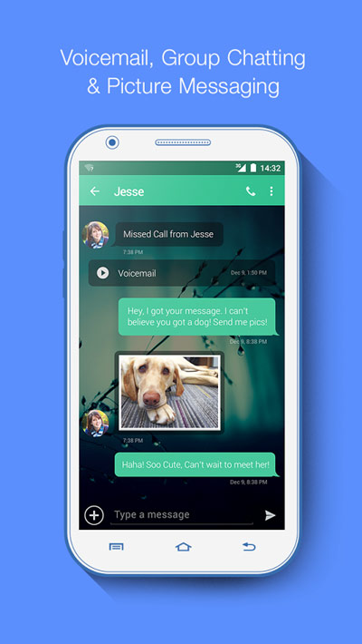 دانلود TextNow PREMIUM ساخت شماره مجازی آمریکا و کاندا برای اندروید